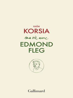 cover image of Ma vie avec Edmond Fleg